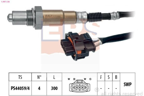 Автозапчастина EPS 1.997.136