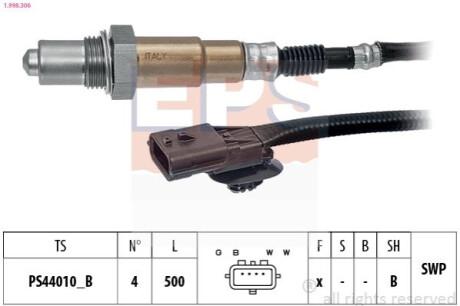 Автозапчастина EPS 1.998.306