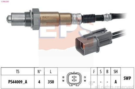 Автозапчасть EPS 1.998.361