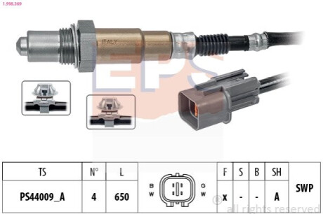 Автозапчасть EPS 1.998.369