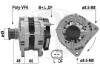 Генератор Skoda Superb/Yeti/VW Crafter 30-50/T5/T6/Passat 2.0TDI 09-15 (12V/180A ERA 209200A (фото 1)