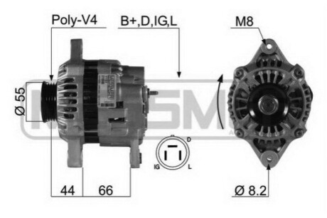 Alternator ERA 210048A