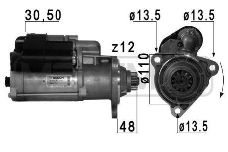 ROZRUSZNIK SZT ERA 220749A