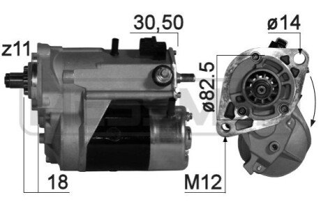 Автозапчасть ERA 220789A