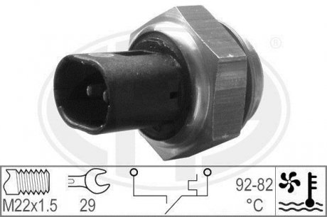 Термовимикач, вентилятор радіатора (в-во) ERA 330181 (фото 1)