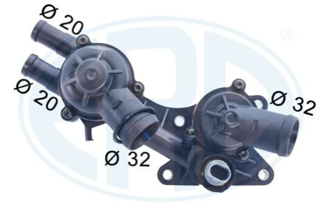 Корпус термостата ERA 350589A