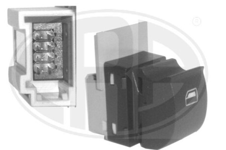 Кнопка управления стеклоподъемником ERA 662502