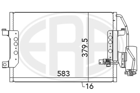 Автозапчасть ERA 667083