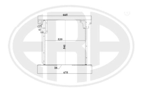 Автозапчасть ERA 667236