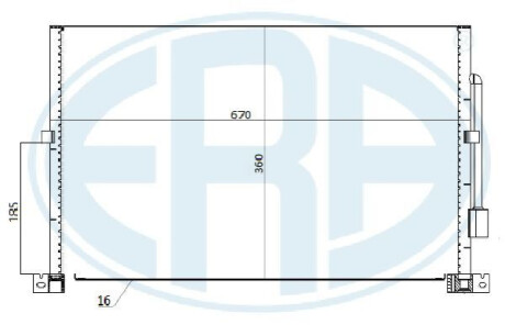 Автозапчасть ERA 667280