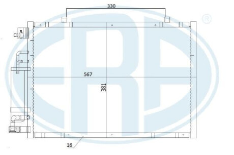 Автозапчасть ERA 667284