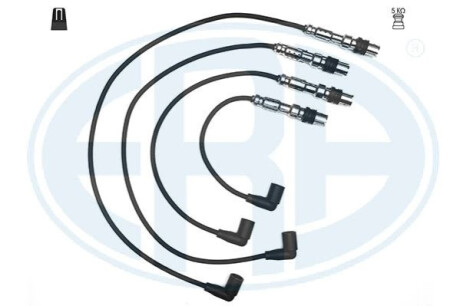 Проводи запалювання VW Caddy III 2.0 EcoFuel 06-15 (к-кт) ERA 883040