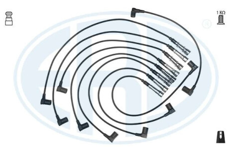 Комплект проводов зажигания ERA 883071