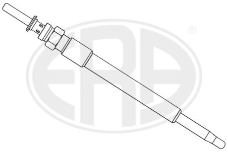 Свічка розжарювання Opel Astra/Vectra B/Zafira 2.0 DI/DTI 96-05 ERA 886042