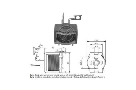 Втягуюче реле стартера ERA ZM1421