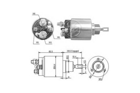 Втягивающее реле ERA ZM1475