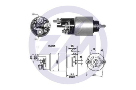 Автозапчасть ERA ZM2708