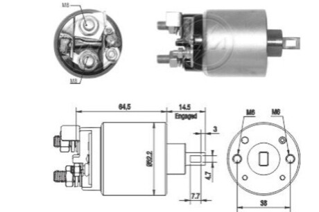 Автозапчастина ERA ZM 2710