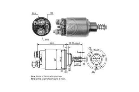 Автозапчасть ERA ZM539