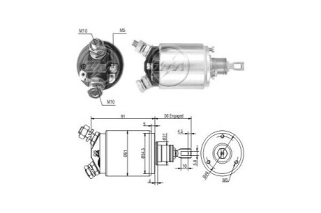 Автозапчасть ERA ZM546