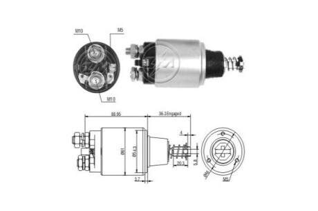 Автозапчасть ERA ZM550