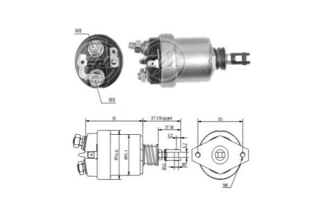 Автозапчасть ERA ZM567