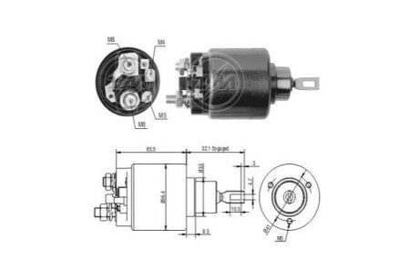 Автозапчастина ERA ZM571