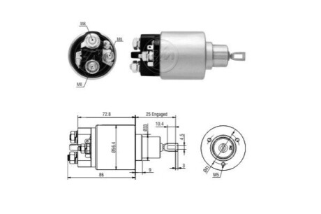 Автозапчасть ERA ZM5973