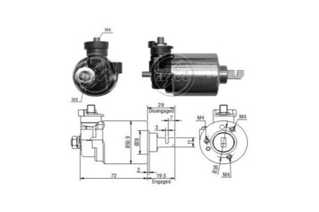 Автозапчасть ERA ZM605