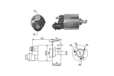 Стартер ERA ZM609