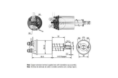 Автозапчасть ERA ZM613