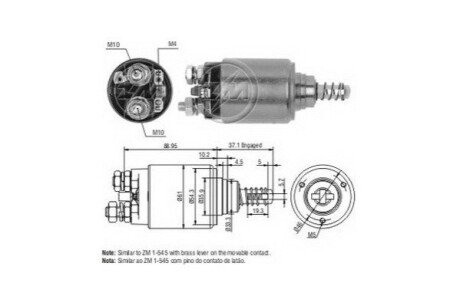 Автозапчасть ERA ZM649