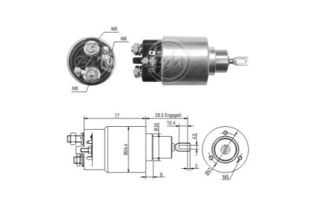 Автозапчасть ERA ZM6973