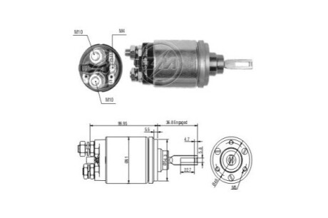 Автозапчасть ERA ZM741