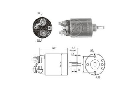 Автозапчастина ERA ZM785