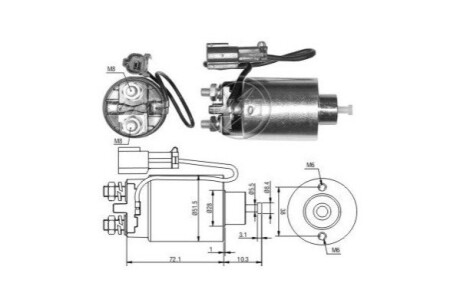 Автозапчасть ERA ZM793