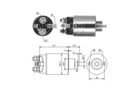 Автозапчасть ERA ZM795