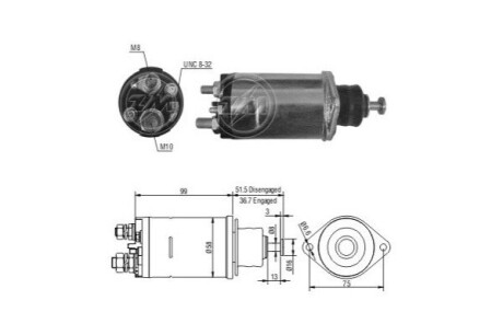 Автозапчасть ERA ZM806