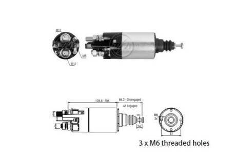 Автозапчасть ERA ZM842