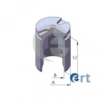 Поршень, корпус скобы тормоза - ERT 150226-C (фото 1)