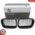 Grill BMW komplet L+P, pojedyncza listwa, czarny mat, BMW 3 E46 ESEN SKV 66SKV062 (фото 1)