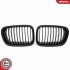 Grill BMW komplet L+P, pojedyncza listwa, czarny mat, BMW 3 E46 ESEN SKV 66SKV062 (фото 3)