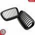 Grill BMW komplet L+P, pojedyncza listwa, czarny mat, BMW 3 E46 ESEN SKV 66SKV062 (фото 6)