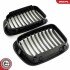 Grill BMW komplet L+P, pojedyncza listwa, czarny mat, BMW 3 E46 ESEN SKV 66SKV062 (фото 7)