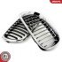 Grill BMW pojedyncza listwa, chrom, BMW 3 E46 Facelift ESEN SKV 66SKV078 (фото 3)