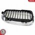 Grill BMW komplet L+P, chromowana obudowa, czarne paski, BMW 3 E46 Fac ESEN SKV 66SKV079 (фото 10)