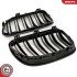 Grill BMW podwójna listwa, czarny mat, BMW 3 E92 Facelift Coupe ESEN SKV 66SKV117 (фото 4)