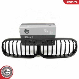 Grill BMW komplet L+P, czarny mat, BMW 5 G30 Facelift ESEN SKV 66SKV202