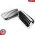 Grill BMW komplet L+P, pojedyncza listwa, chrom, BMW 7 E38 ESEN SKV 66SKV215 (фото 4)