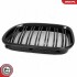 Grill BMW komplet L+P, podwójna listwa, kolor carbon, BMW 7 F01 ESEN SKV 66SKV221 (фото 8)